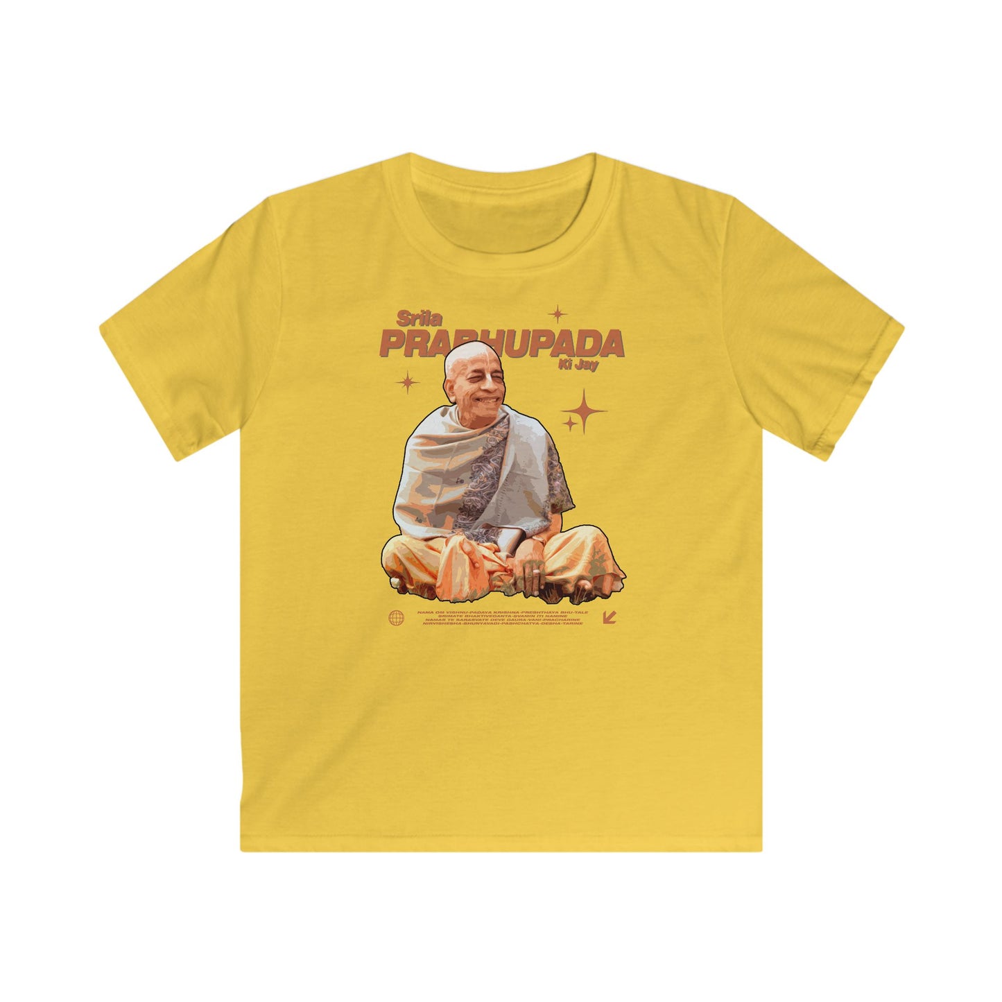 Srila Prabhupada Tshirt For Kids